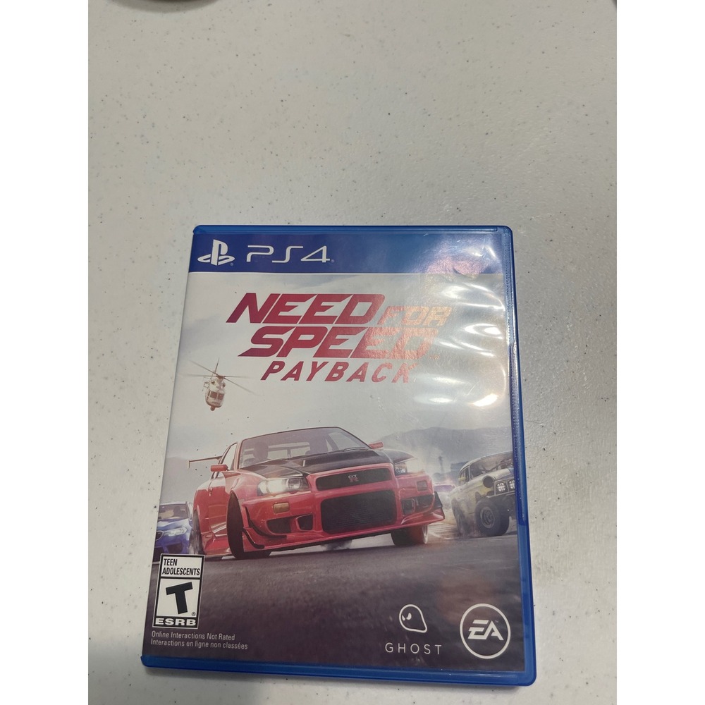 Need for Speed Payback Sony PlayStation 4 PS4 2017 Racing Game EA Ghost‎ Games
